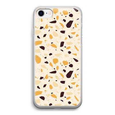 Terrazzo N°13: iPhone SE 2020 Transparant Hoesje