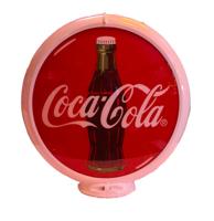 Coca-Cola Benzinepomp Bol - PVC Lenzen Coca-Cola Benzinepomp Bol - PVC Lenzen