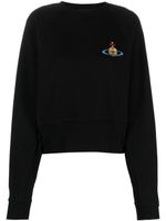 Vivienne Westwood sweat à logo Orb brodé - Noir