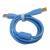 DJ TechTools Chroma Cable straight USB 1.5 m blauw