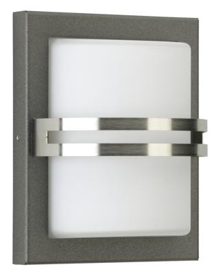 Albert Antraciet wandlamp buitenSquare 20cm - 626260