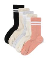 HEMA Damessokken driekwart sportief - 5 paar terra (terra) HEMA Damessokken driekwart sportief - 5 paar terra (terra)