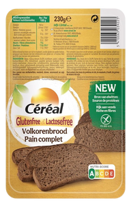 Cereal Glutenvrij & Lactosevrij Volkoren Brood