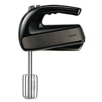 BLACK+DECKER Handmixer BXMX500E - 2 Gardes - 2 Deeghaken - 5 Standen + Turbo - thumbnail