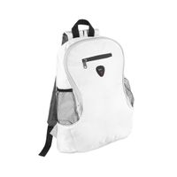 Voordelige backpack rugzak wit 21,5 liter - thumbnail