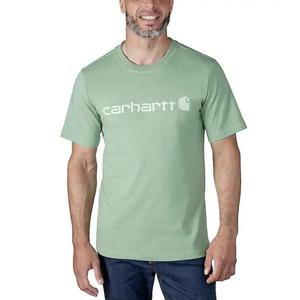 Carhartt Core Logo Loden Frost Heather T-Shirt Heren