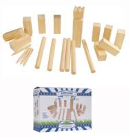 Kubb spel groot hout fsc