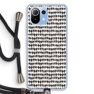 Crazy shapes: Xiaomi Mi 11 Lite Transparant Hoesje met koord