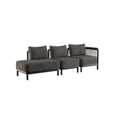 Kirra Lounge Sofa - 3 seater w/ open end