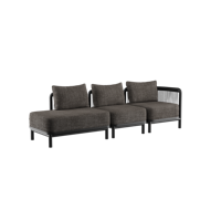 Kirra Lounge Sofa - 3 seater w/ open end