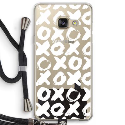 XOXO: Samsung Galaxy A3 (2016) Transparant Hoesje met koord