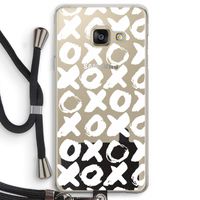 XOXO: Samsung Galaxy A3 (2016) Transparant Hoesje met koord
