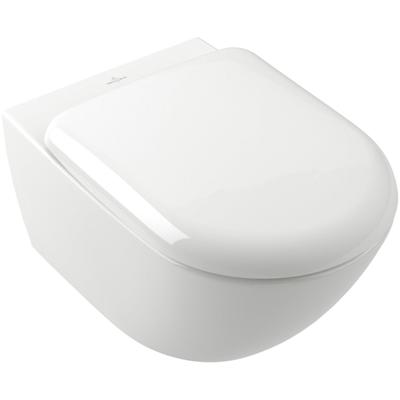 Villeroy & Boch Antao Diepspoelcloset - zonder spoelrand - wandhangend - met TwistFlush - Wit Alpin CeramicPlus 4674t0r1