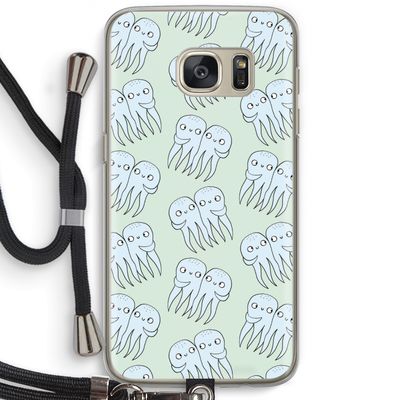 Octopussen: Samsung Galaxy S7 Transparant Hoesje met koord