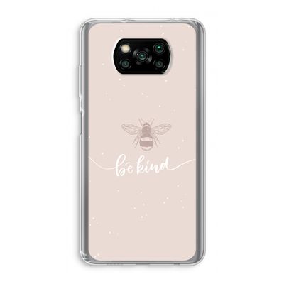 Be(e) kind: Xiaomi Poco X3 Pro Transparant Hoesje