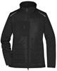 James & Nicholson JN1819 Ladies´ Hybrid Jacket - /Black/Black - XS