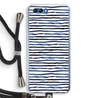 Verrassende lijnen: Honor 10 Transparant Hoesje met koord