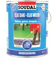 Soudal Elk Dak - Elk Weer | Grijs | 4 l - 101520