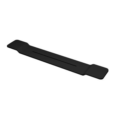 Best Design Badplank Hinza Solid Surface 95x15 cm Glans Zwart