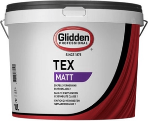 glidden tex matt wit 5 ltr