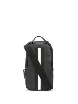 Bally sac à bandoulière Malik en cuir - Noir