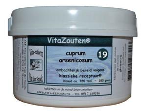 Cuprum arsenicosum VitaZout nr. 19