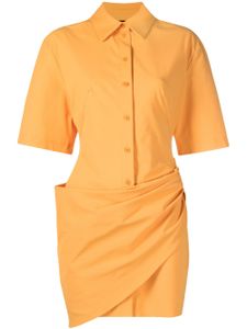 Jacquemus robe-chemise La Robe Camisa - Orange