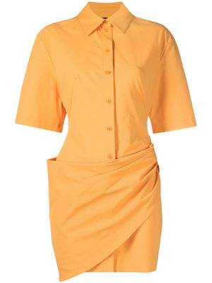 Jacquemus robe-chemise La Robe Camisa - Orange