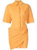 Jacquemus robe-chemise La Robe Camisa - Orange