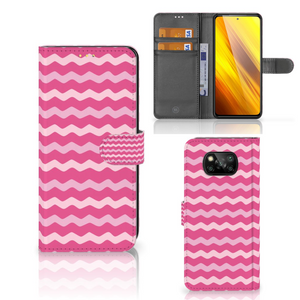 Xiaomi Poco X3 | Poco X3 Pro Telefoon Hoesje Waves Pink