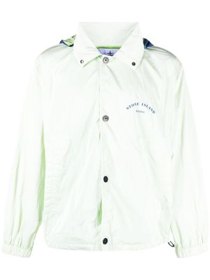 Stone Island veste Marina à logo imprimé - Vert