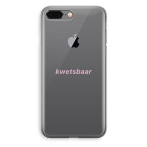 kwetsbaar: iPhone 8 Plus Transparant Hoesje