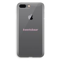 kwetsbaar: iPhone 8 Plus Transparant Hoesje