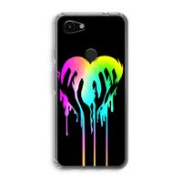 Hold My Heart: Google Pixel 3a Transparant Hoesje