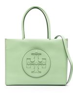 Tory Burch sac cabas à logo embossé - Vert