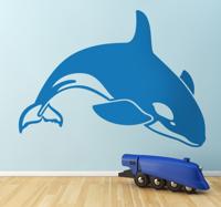 Sticker orka sprong