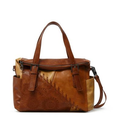 Desigual handtas cognac