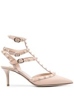 Valentino Garavani escarpins Rockstud 70 mm en cuir - Rose