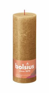 Bolsius kaars rustiek 19x7 cm spice brown