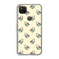 Vogeltjes: Google Pixel 4a Transparant Hoesje