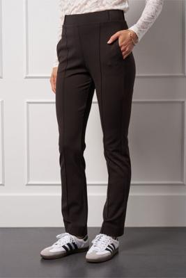 Marion punto trousers - espresso - 13296