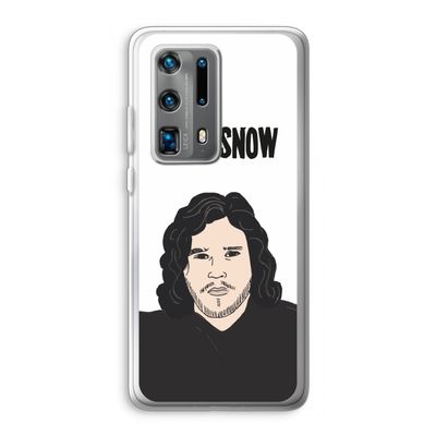 Let It Snow: Huawei P40 Pro Plus Transparant Hoesje