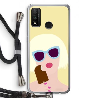 Ice cream: Huawei P Smart (2020) Transparant Hoesje met koord