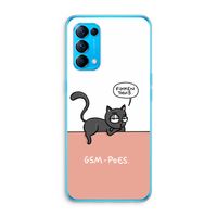 GSM poes: Oppo Find X3 Lite Transparant Hoesje