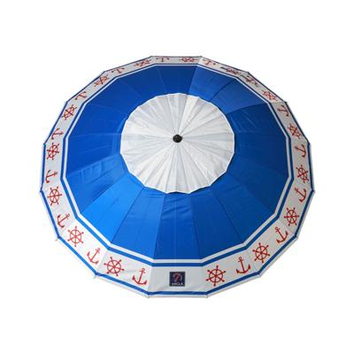 Strandparasol Blauw Ø 220 cm SPF50+ Anker