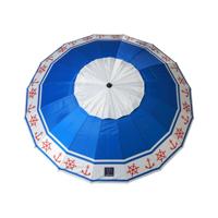 Strandparasol Blauw Ø 220 cm SPF50+ Anker