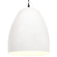 VidaXL Hanglamp industrieel rond 25 w e27 42 cm wit