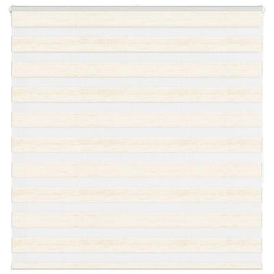 VidaXL Zebra blind 145x150cm stofbreedte 140,9cm polyester marmerbeige