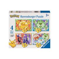 Ravensburger legpuzzel pokémon - 4 puzzels