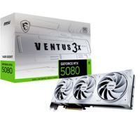 Grafische kaart MSI VENTUS GEFORCE RTX 5080 16G 3X OC WHITE GEFORCE RTX 5080 16 GB GDDR6X GDDR7